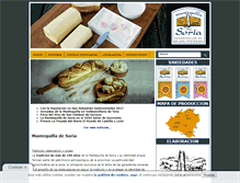 Tablet Screenshot of mantequilladesoria.com